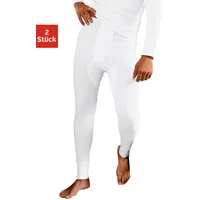 CLIPPER Lange Unterhose 2 Stk., Doppelripp, Gr. 10 - 2 Stk., weiß, , 600352-10 2 Stk.