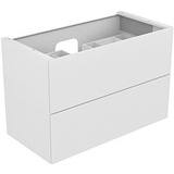 Keuco Edition 11 Unterschrank 31352210000 105 x 70 x 53,5 cm, Lack Hochglanz Weiss