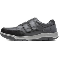 Hush Puppies Herren Fabian Doppelgurt Sneaker, Schwarz, 44.5 EU - 44.5 EU