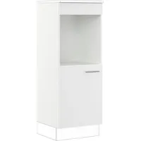 Impuls Küchen Herdumbauschrank Valencia 60 x 57,6 x 147,5 cm Weiß