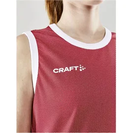Craft Progress Reversible Basketballtrikot Damen 430900 - bright red/white XS