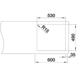 Blanco Andano 500-IF/A
