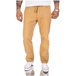 Rock Creek Stoffhose Leinen Hose Regular Fit