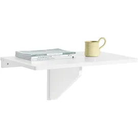 SoBuy Küchentisch 60 x 6 x 40 cm weiß
