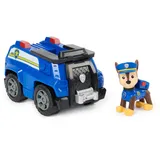 Spin Master International B.V. PAW PATROL, Polizei-Fahrzeug mit Chase-Figur (Sustainable Basic Vehicle/Basis Fahrzeug),