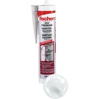 Fischer Sanitärsilicon DSSA TP 310 ml transparent