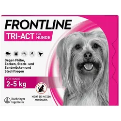 FRONTLINE TRI-ACT - Hund XS 2-5 kg 6 St