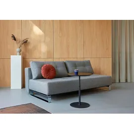Innovation Living Schlafcouch Polyester 3-Sitzer Grau