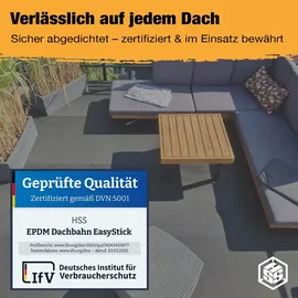 hanse syntec systems EPDM Dachfolie EasyStick 5 m2