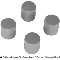 HAILO Set 2x Fußrohr + 4x Stopfen für ProfiLine