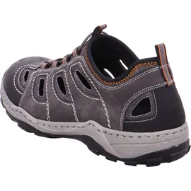 Rieker 08065 grau/schwarz 44