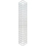 Gabiona Gabionensäule eckig 32 x 32 x 200 cm