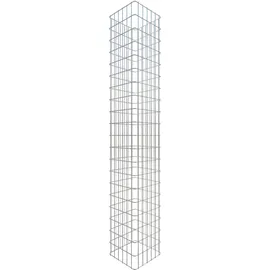Gabiona Gabionensäule eckig 32 x 32 x 200 cm