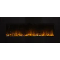 Chemin'Arte Elektrischer Wandkamin Volcano XXL 120 cm mit LED-Flammeneffekt - 066