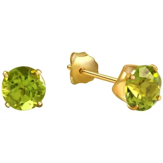 Fascination by Ellen K. - Ohrringe 333/- Gold Peridot grün Damen (97.89 € / )