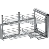 Vauth-Sagel COR Fold Eckauszug Set Classic KB 900 mm - rechts, silber