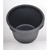 BURI Mörtelkübel »3x Mörtelkübel rund 40 Liter schwarz«