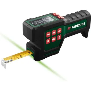 Parkside PARKSIDE® Akku-Maßband Laser PDMB A1 Digitales Bandmaß 7,5m Entfernungsmesser