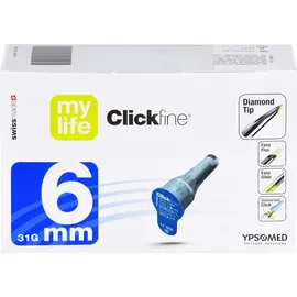 Diaprax Mylife Clickfine Pen-Nadeln 6 mm Diamond Tip