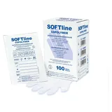 DocMed Einweghandschuhe SOFT line Copolymer Handschuhe Gr. S/M/L 100 Stk. (Einmalhandschuhe, 100-St., Praktische Verpackung) Latexfrei, minimiert Allergierisiken weiß S