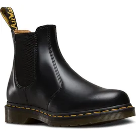 Dr. Martens 2976 Yellow Stitch Smooth black smooth leather 40