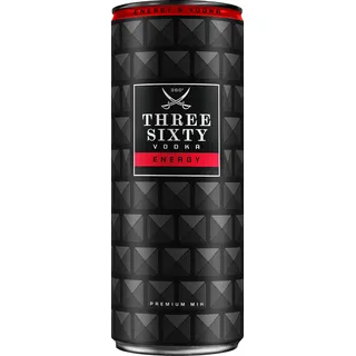 Three Sixty Vodka Energy 0,33l 10%vol.