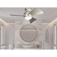 Elstead Lighting Sola leiser Deckenventilator mit LED Licht Ø86cm