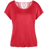 VIVANCE Kurzarmshirt Damen rot Gr.44/46