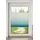 K-HOME Plissee Farbverlauf Sunrise 30 x 130 cm blau/weiß