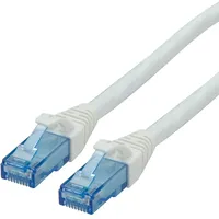 Roline Patchkabel Kat.6A UTP, Component Level, LSOH, weiß, 0,3