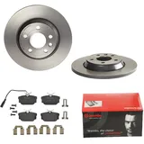 Brembo Bremsensatz, Bremsbeläge Voll Hinten für FIAT 500 C |