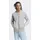 Adidas 3-Streifen French Terry Reißverschlusspullover Medium Grey Heather / White M
