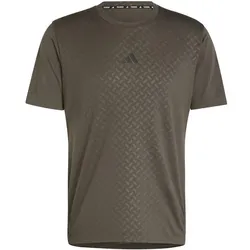 ADIDAS Herren Shirt Power Workout, SHAOLI/BLACK, XXL