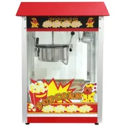HENDI Popcorn Maschine 282748 , Maße: (B x T x H) 420 x 560 x 770 mm