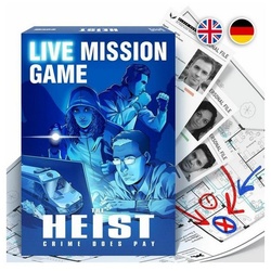 iDventure Spiel, Familienspiel IDV-MG01 – The HEIST – Verbrechen Lohnt sich,… bunt