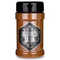 Ankerkraut Southwest Cajun, BBQ Rub Gewürzmischung zum Zubereiten von Gumbos und Jambalaya Gerichten, 170g im Streuer