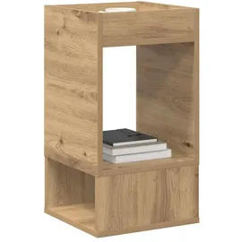 vidaXL Beistelltisch Artisan-Eiche 30 x 30 x 56 cm