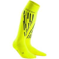 CEP Ski Thermo Skisocken Herren 708 - flash yellow/black IV, (43-46)
