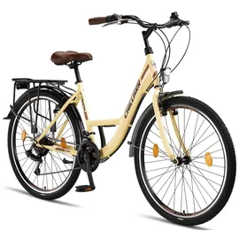 chillaxx Strada Premium City Bike 28 Zoll RH 0 cm Unisex beige