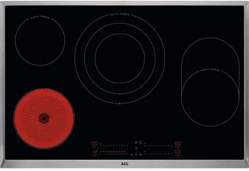 HK857870XB autarkes 80 cm Glaskeramik Kochfeld/Herdplatte 4 Zone(n)