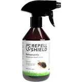 RepellShield Bettwanzen Spray - 250ml - Ultrakonzentriert - Ohne Rückstände - Für drinnen & draußen - Mittel gegen Bettwanzen sehr stark ohne Gefahr für Haustiere, Milbenspray für Matratzen