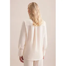 Seidensticker "Schwarze Rose", Damen, Gr. L40, weiß (sanftes weiß), 100% Polyester, unifarben, regular fit, ohne Ausschnitt, Blusen, Tunika Uni