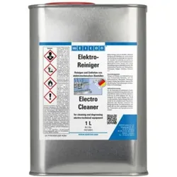 WEICON Elektroreiniger, reinigt elektronische Bauteile, 1 L, farblos, transparent