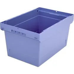 Bito Mehrwegbehälter ohne Zubehör/Gefahrgut / MB 64321 L600xB400xH353 mm, taubenblau