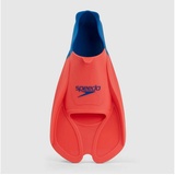 Speedo Flosse Training Fin, AU ORANGE/BLUE blau 35