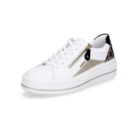 remonte Sneaker Damen Weiß/Gold 42