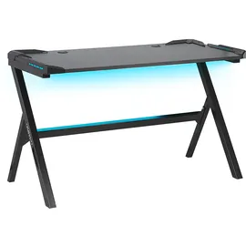 Beliani Spieltisch, Schwarz 120 cm Arbeitszimmer, Schreibtische, Computertische