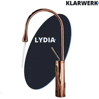 Klarwerk Lydia | Hotel Rosegold Badarmatur | Edelstahl Wasserhahn