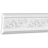 PROFHOME DECOR Wand- und Friesleiste Profhome 151337 Weiß 2 St. 200 x 1,4 x 7,8 cm