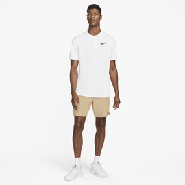 Nike NikeCourt Dri-FIT Tennis-Blade-Poloshirt für Herren - Weiß, M